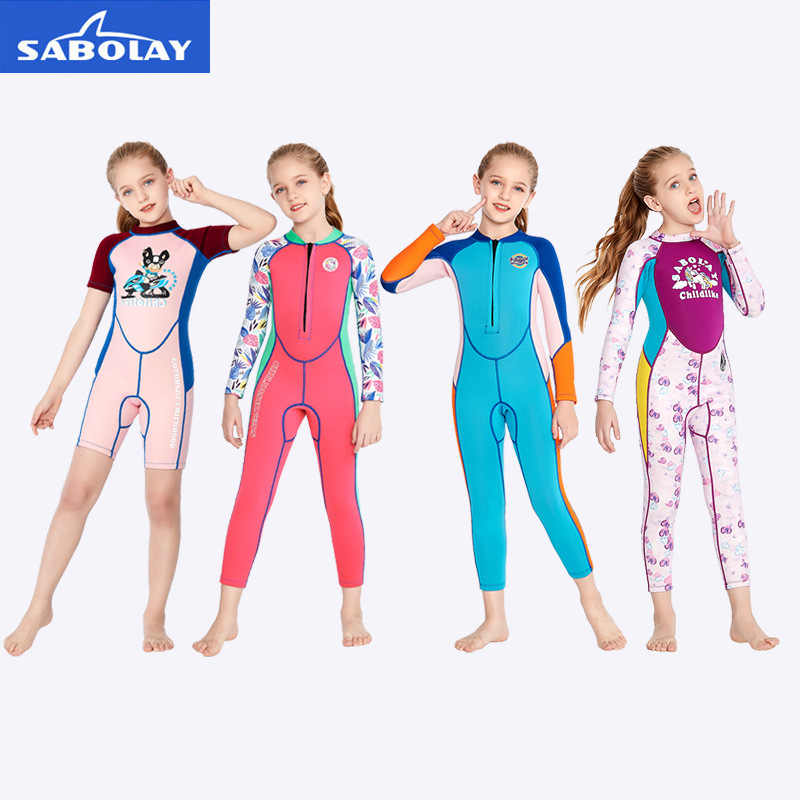 Wholesale Children Diving Suit Anti-Jellyfish One-piece Diving