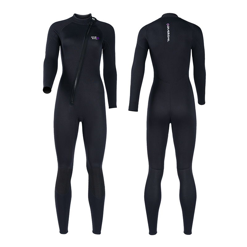 Spearfishing and Freediving One-Piece Wetsuit with Loading Chest Pad, Knee Protection, Anatomical Design