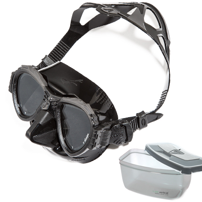 Professional Free Diving Mirror Low Volume Uv400 Coated Diving Goggle Snorkel Can Be Equipped With Myopia