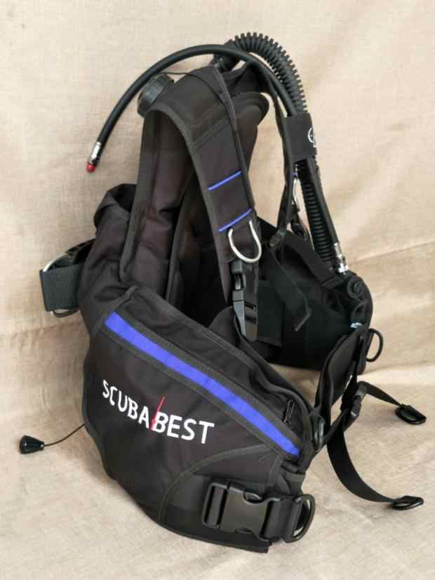 Imported Scuba Buoyancy Vest Male And Female Adjustment Controller Back Flying Diving Vest Bcd Quick-Release Weight Bag