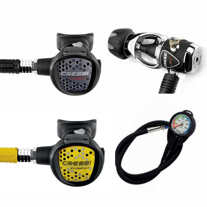 Diving breath regulator level 1 and 2 standby pressure gauge scuba to the diaphragm