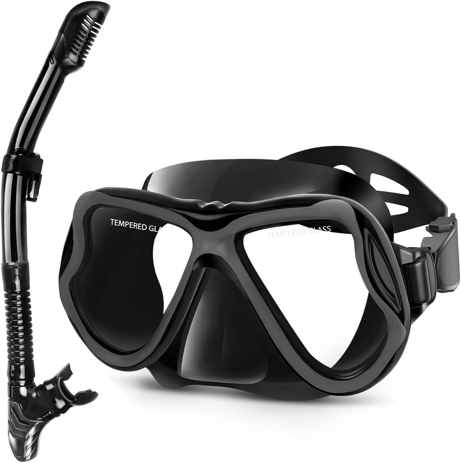 Panoramic Wide View,Anti-Fog Scuba Diving Mask,Professional Snorkeling Gear